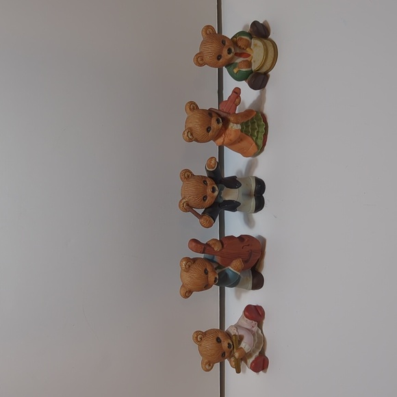 HOMCO Home Interiors Figures Bears Musical 1422 - Picture 1 of 9
